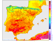 Temperaturas m�ximas