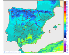 Minimum temperatures