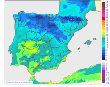 Minimum temperatures for the day after tomorrow in the Canary Islands