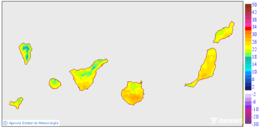 Temperaturas m�ximas