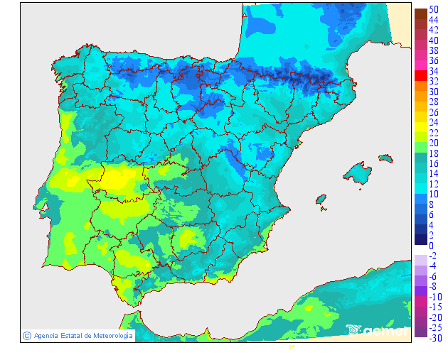 Temperatures m�nimes