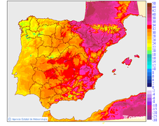 Temperaturas m�ximas