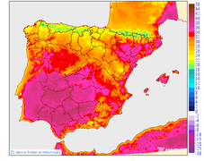 Maximum temperatures for the day after tomorrow in the Canary Islands
