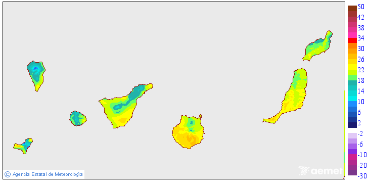 Temperaturas m�nimas