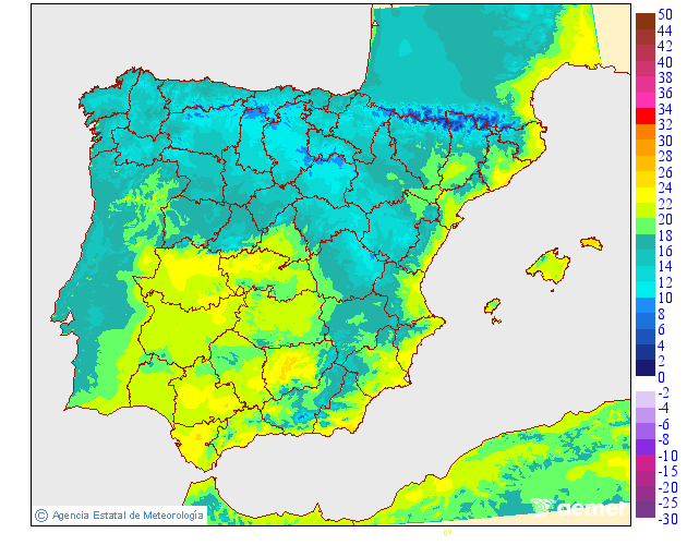 Temperaturas m�nimas