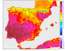 Temperaturas m�ximas
