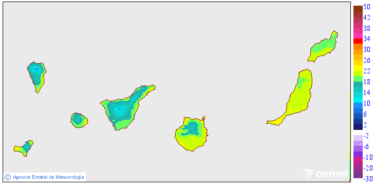 Temperaturas m�nimas