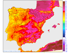 Temperaturas m�ximas