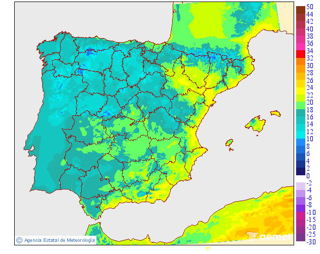Temperatures m�nimes