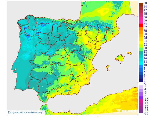 Temperatures m�nimes