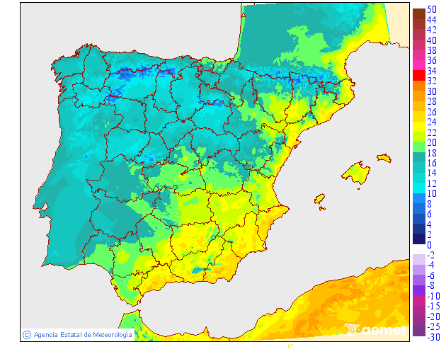 Temperaturas m�nimas