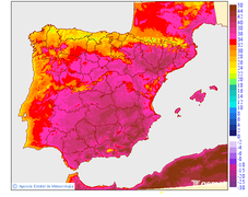 Temperaturas m�ximas