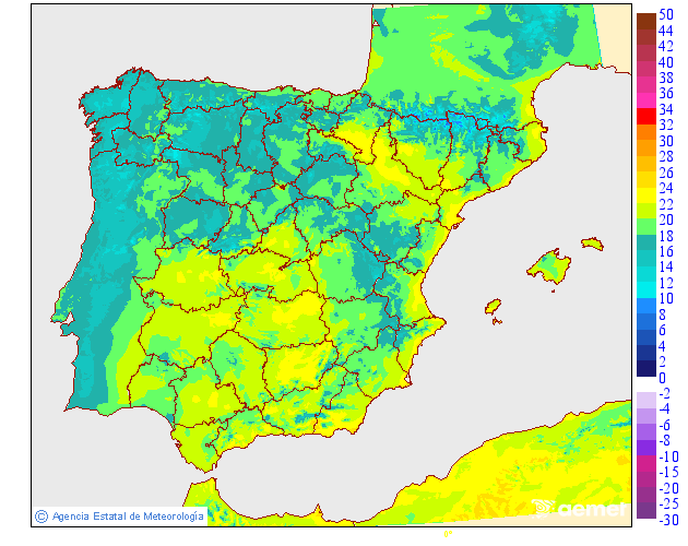 Temperaturas m�nimas