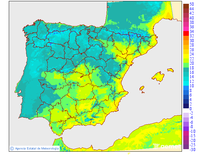 Temperatures m�nimes