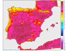 Maximum temperatures for the day after tomorrow in the Canary Islands