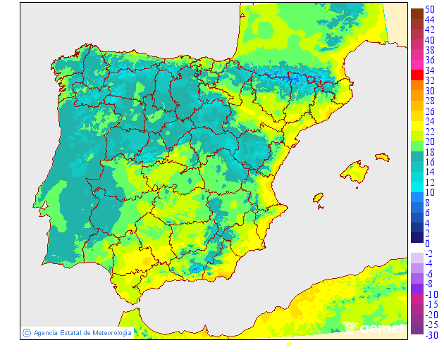 Temperatures m�nimes