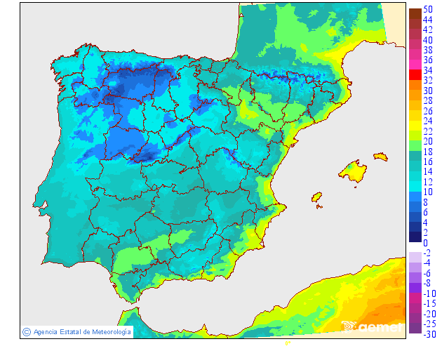 Temperaturas m�nimas