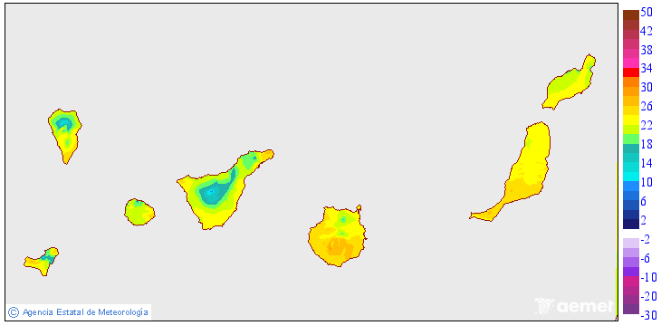 Temperatures m�nimes