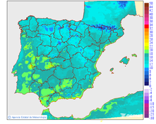 Minimum temperatures for tomorrow in the Peninsula and Balearic Islands