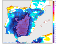 Variation des temp�ratures maximales par rapport au jour pr�c�dent