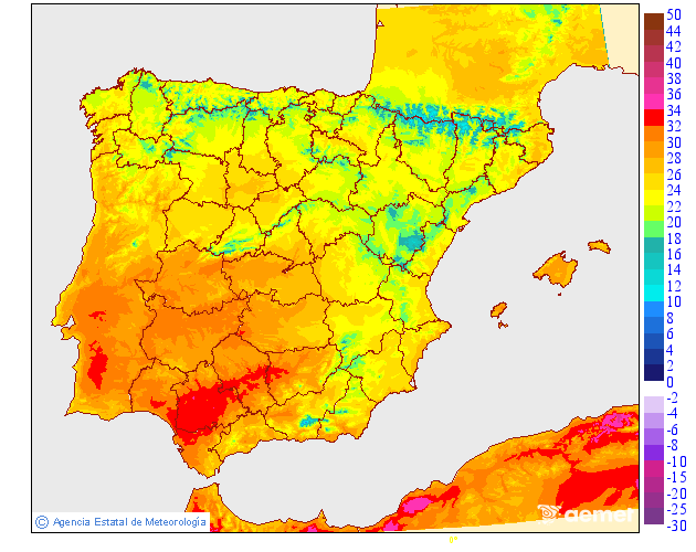 Temp�ratures maximales