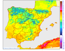Maximum temperatures for the day after tomorrow in the Canary Islands