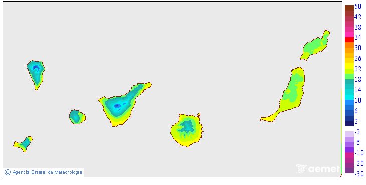 Temperaturas m�nimas