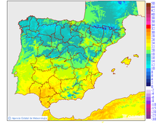 Temperaturas m�ximas