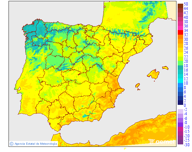 Temp�ratures maximales