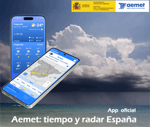 App 'Aemet: tiempo y radar Espa&ntilde;a'