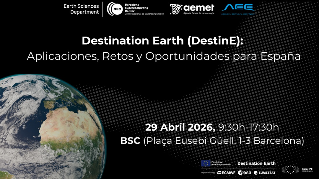 Destination Earth: Aplicaciones, Retos y Oportunidades para Espa&ntilde;a