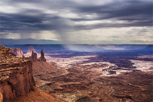 Tormenta sobre Canyonlands