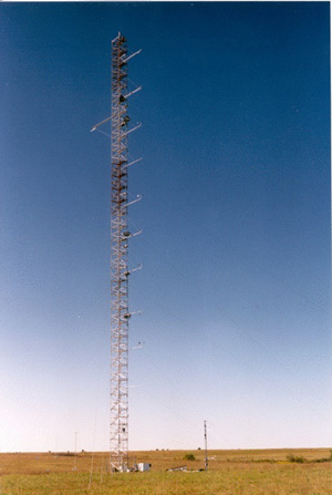 Torre de 100m del Centro de Investigación de la Baja Atmósfera