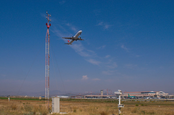 Instrumentación meteorológica para la observación del viento y el alcance visual en pista en el aeropuerto de Málaga