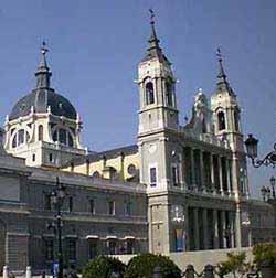 Catedral de La Almudena, en Madrid