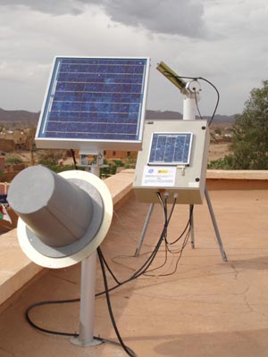 El INM instala un fotómetro solar en el desierto del Sahara (Argelia)