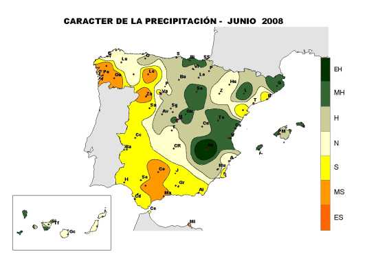 Precipitaciones junio 08