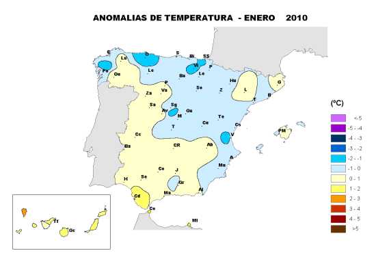 Temperatura enero 2010