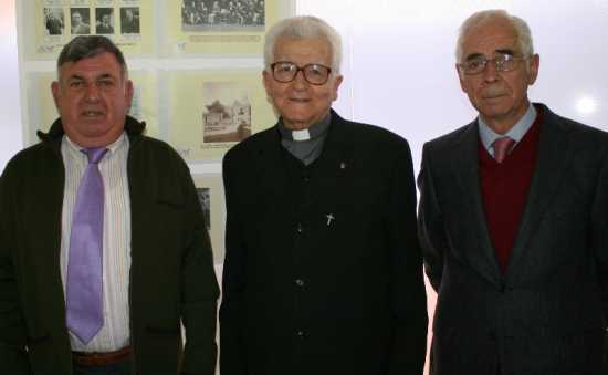 Los premiados: Justino, Bartomeu y José Antonio