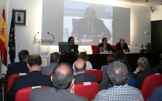 Federico Ramos durante su intervención