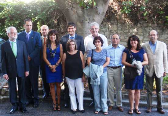 Participantes en la reunión con el IM de Portugal