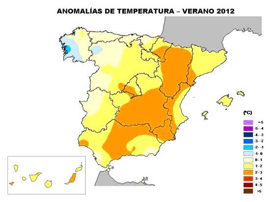 Temperaturas junio-agosto 2012