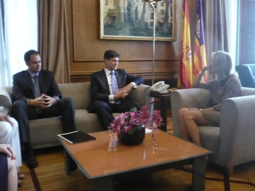 Visita a la Delagada del Gobierno en Illes Balears