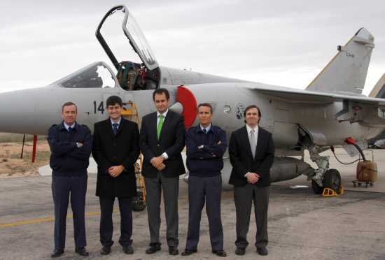 En la Base Aérea de Los Llanos