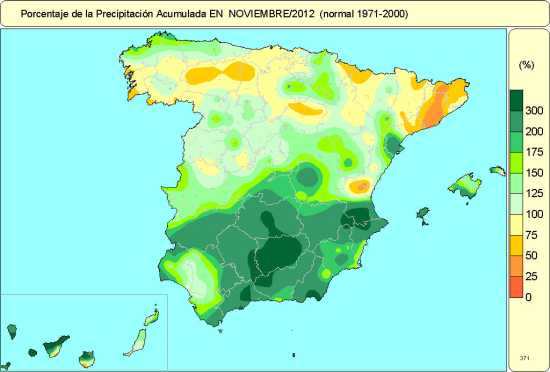 Precipitación nov-2012