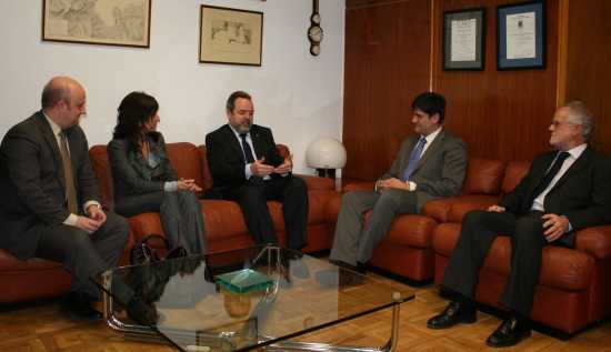 Fernando Belda, Estrella Gutiérrez, Jesús Labrador, Daniel Cano y Carlos Abad