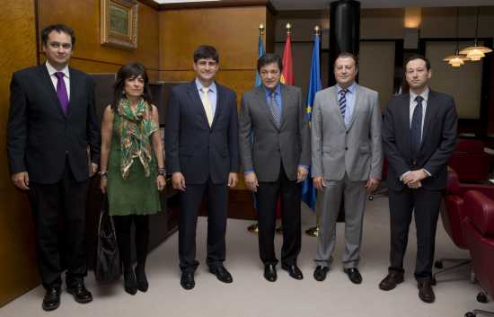 Cayetano Torres, Estrella Gutiérrez, Daniel Cano, Javier Fernández, Manuel Mora y Guillermo Martínez