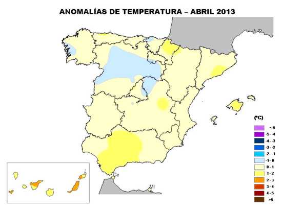 Temperaturas abril-2013