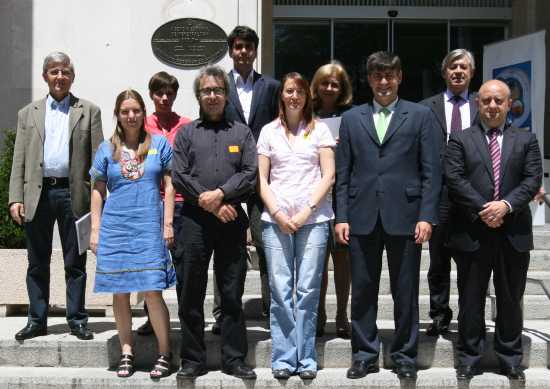 Participantes en la presentación de MeteoMet con el Presidente de la Agencia