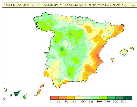 Precipitaciones invierno